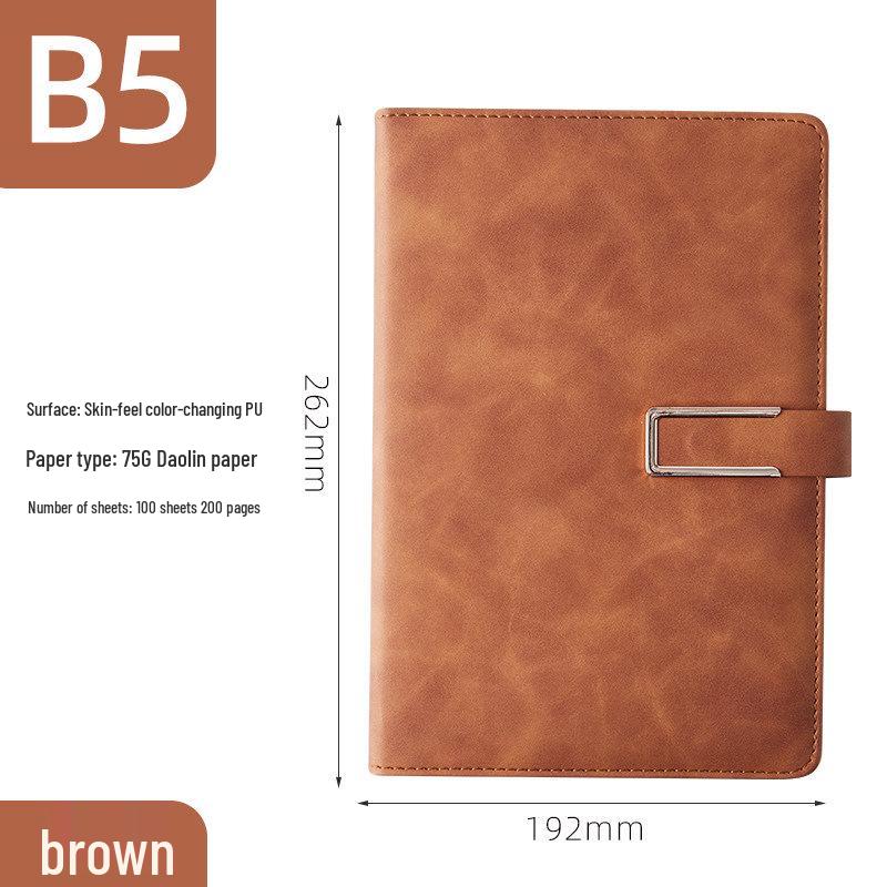 A5 Custom Logo Business Notebook Set - Premium Gift for Office Meetings