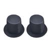 Set of 2 Versatile Miniature Hat For Doll Cosplay Waterproof Surfaces Millinery Top Hat Design