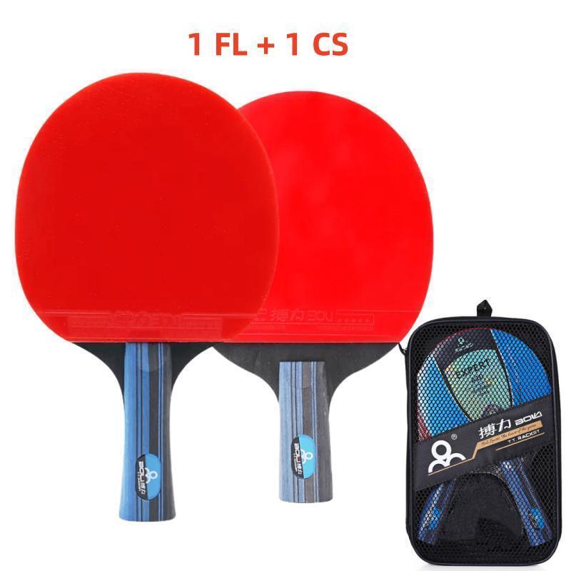 

2PCS ракетка для настольного тенниса для начинающих настольный теннис обучение шипы-в резиновые ракетки для пинг-понга ракетка