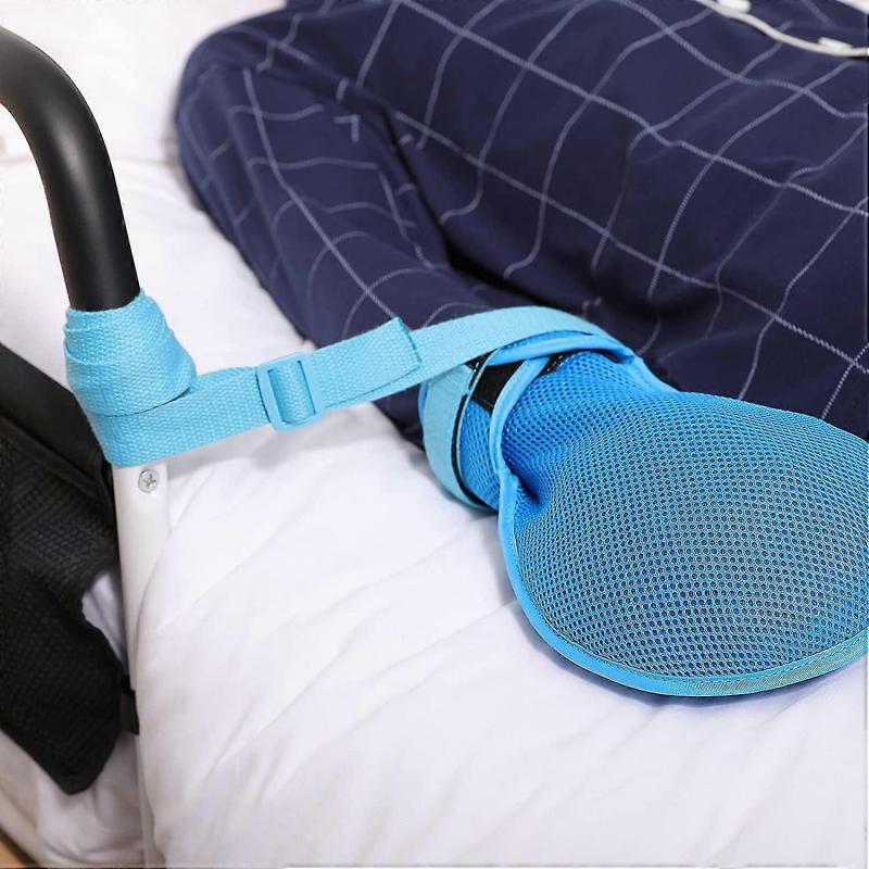 Dementia Restraint Gloves - 2pcs, Control Mitts Safety Hand Glove, Restraint Mitts-In Stock