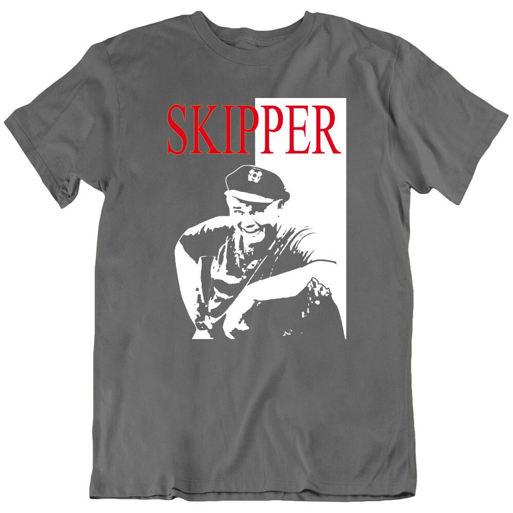 Gilligans Island Skipper Jonas Grumby Captain Sea Sitcom T Shirt Tee Gift New S