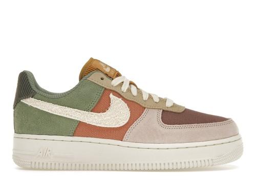 Nike Air Force 1 '07 LX Oil Green Terra Blush W - FZ3782-386