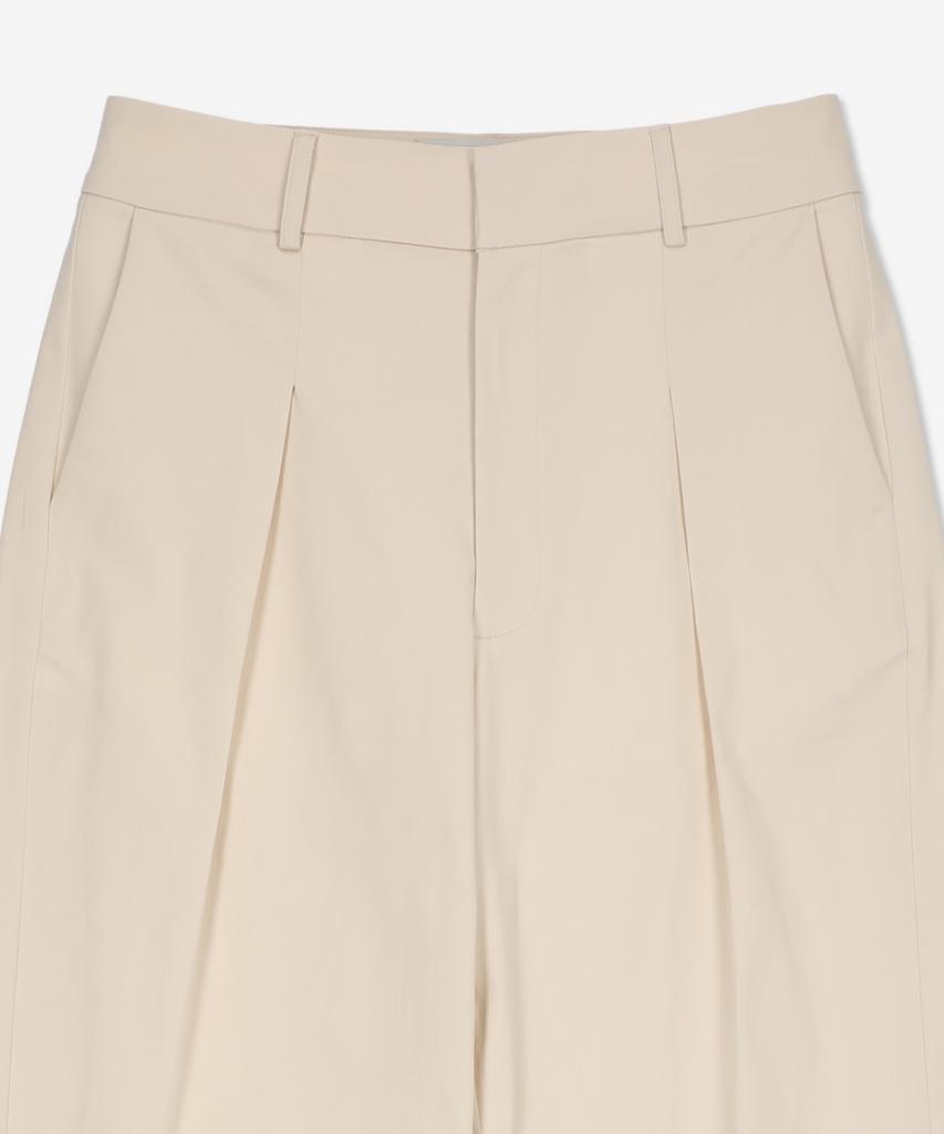 WOERA Wide Leg Pants - Beige / N1029Beige02