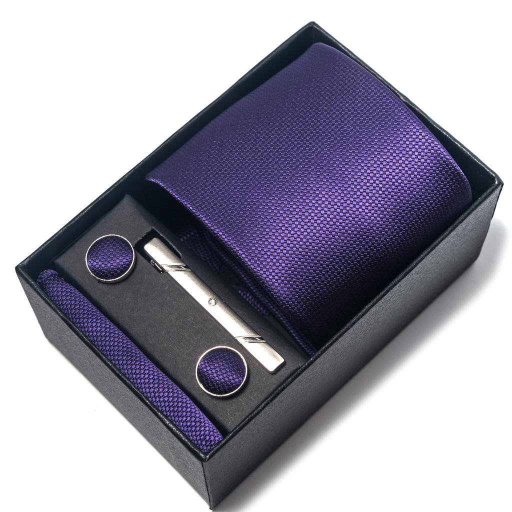 1200-Pin Men'S Tie Net Color Gift Box Tie Set Group Business Dress Wedding Tie Factory