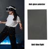 Polarizer Light Source Filter Polarizing Film Optical Instrument Display Polarizer Polarizing Sheet No Sticky 20x30cm