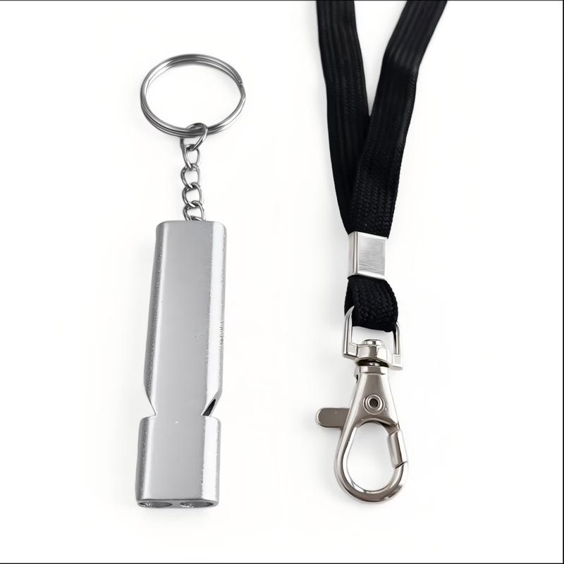 Brangdy Metal Survival Whistle with Lanyard
