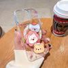 Transparent Magnetic Phone Case with Cute Animals for Apple 17 Promax
