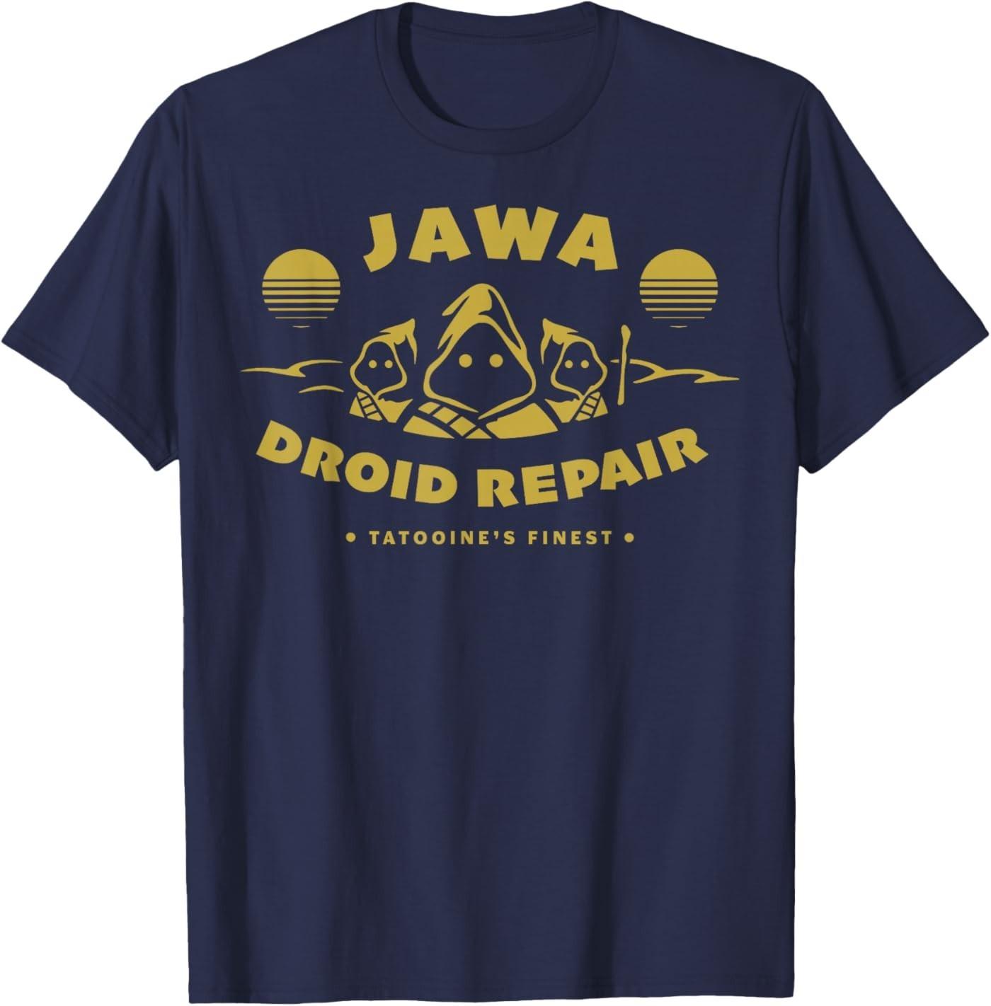Jawa Droid Repair Tatooine s Finest Disney+ Unisex T-Shirt S разноцветный