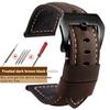 Handgefertigtes Echtlederarmband für Panerai PAM 441/PAM 111/PAM 386, 20mm 22mm 24mm 26mm Herren Luxus-Uhrenarmband Ersatz