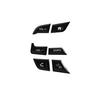 Glossy Black Car Steering Wheel Button Frame Trim Covers For Honda Accord 18-21