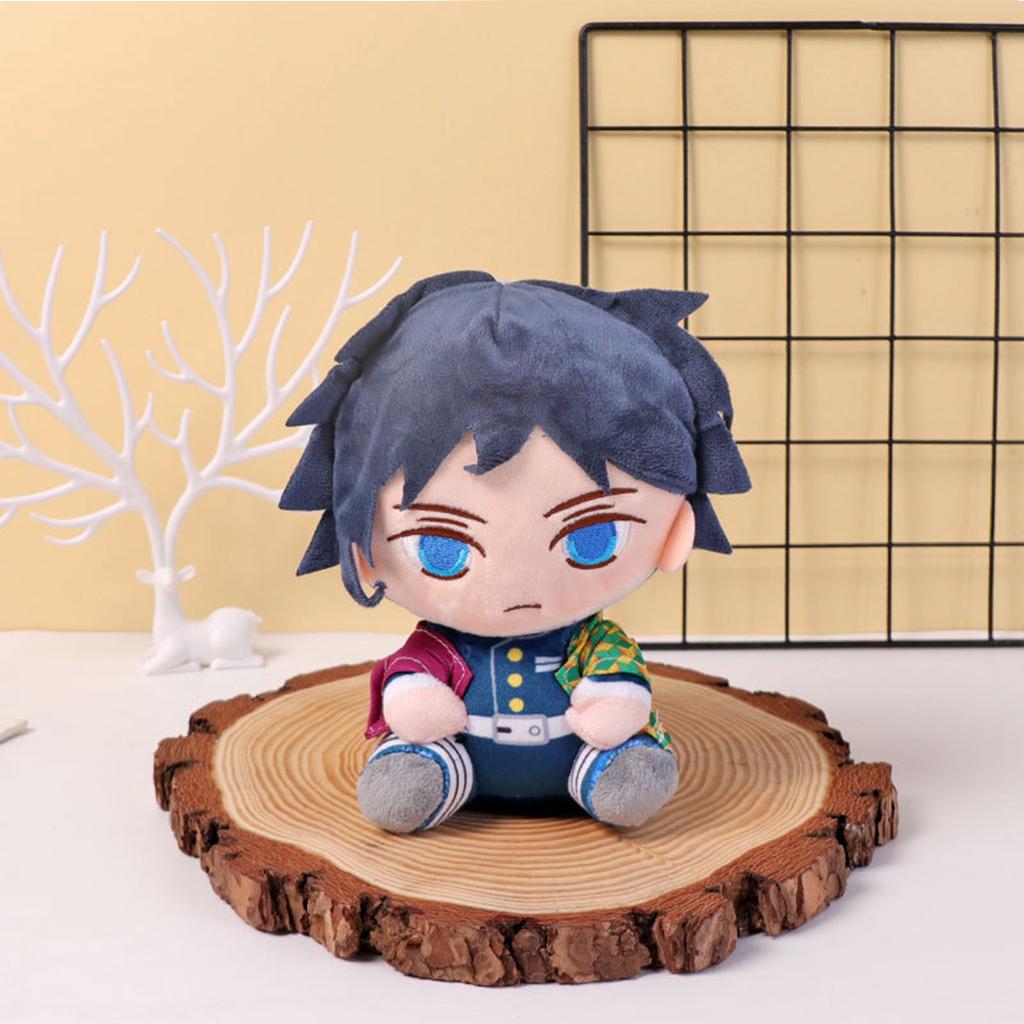 20cm Demon Slayer Tanjirou Nezuko Plush Toy Japanese Anime Cartoon Character Doll Padding Classic Cute Kawaii Gift For Kids Toys