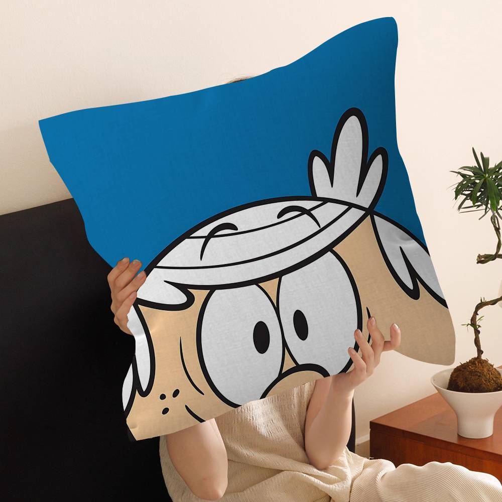 Cartoon The L-Loud H-Houses Cushion Cover Pillowcase Upholstery Sofa Throw Pillow Home Decor Pillowcas