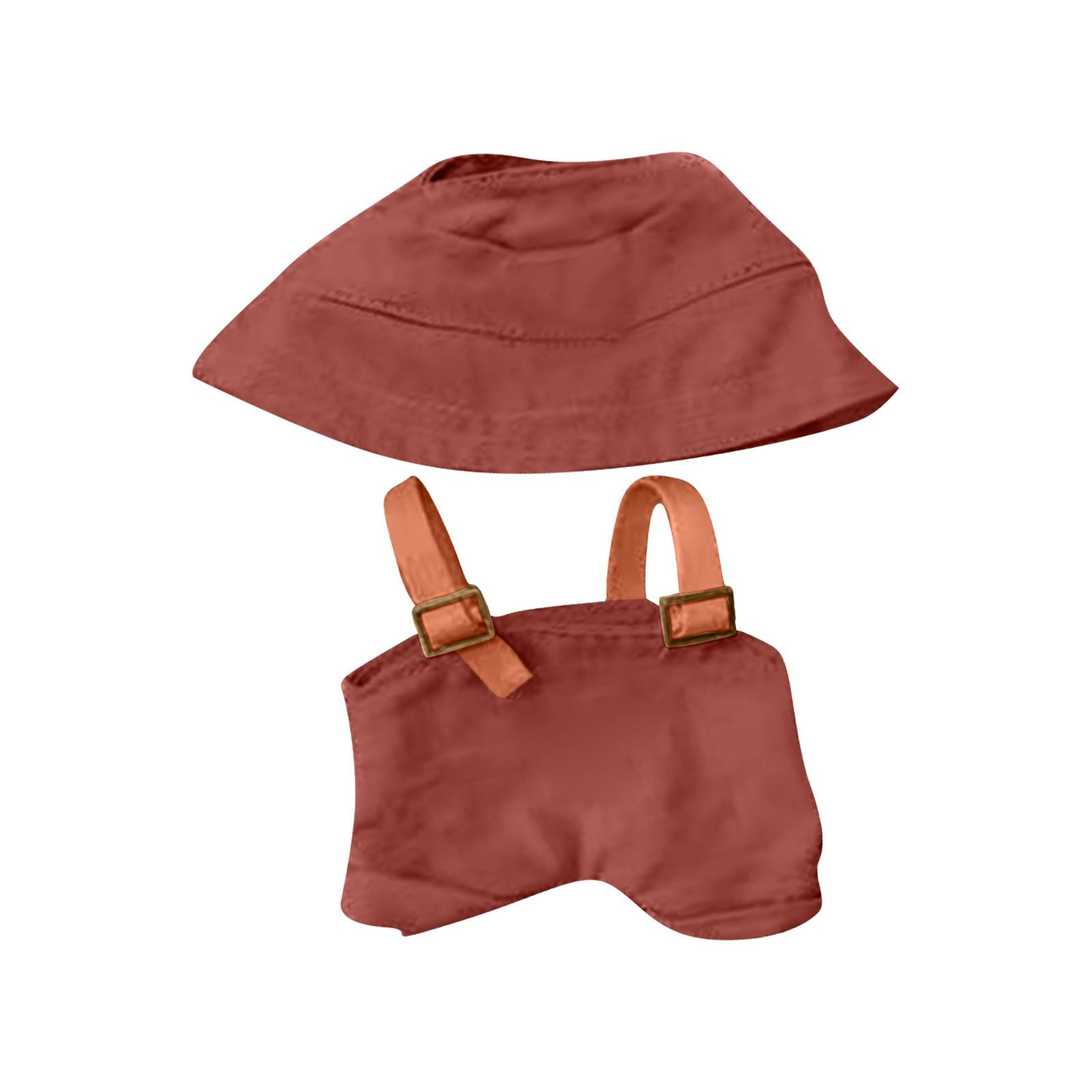 

Одежда для младенцев первого и второго поколения 15 см или 17 см сидячая праздничная одежда аксессуары перевернутые подтяжки(/Черный/Синий/) One Size коричневый