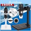 Professional Digital 1600x Microscope Usb 8 Leds 2mp Electronic Microscope Endoscope Zoom Camera Magnifier Tripod Adapter