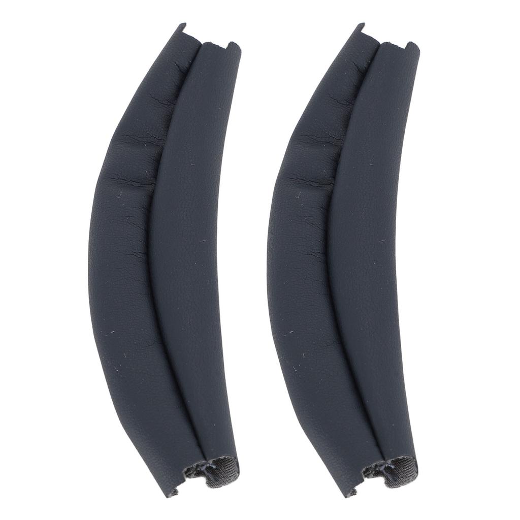 2PCS Replacement Headband Pad Protein Leather High Elasticity Headband Cushion Pad Cover for WH‑XB910N