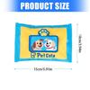 Fun Wet Wipes Treats Feeder Sniffing Training Toy For Dog with Noise Maker And Reward Pouches Enhancing Cognitive Skill