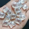 DW12 20 Stück Glas Kreativität Katzenkopf Perlen Niedlich Gerades Loch Lampwork Perle DIY Armbänder Halskette Ohrring DIY Zubehör