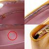 LOUIS VUITTON Houston Tote Bag M91054 Rose yellow Monogram Vernis Women Used