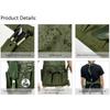 9-Piece Garden Tool Storage Apron with Multiple Pockets Gardener Apron for Gardening In Flower Beds Vegetable Patches