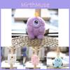 Cute Monster Plush Keychain Soft Pp Cotton Filled Adorable Plushie With Big Eyes Different Colors