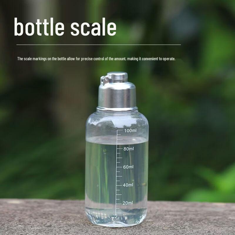 100ml Leak-Proof Plastic Measuring Dispenser Bottle