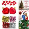 Party Decoration Hanging Christmas Tree Pendant Heart Baubles Valentine's Day Christmas Ornament