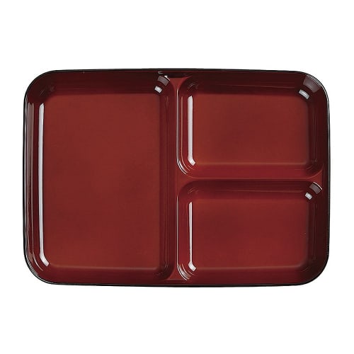 

Red Divided Plate (Clean Coat Finish) 4512951108415