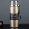 Efficient Vacuum Insulated Drink Mug Portable Insulation Mug 1000ML Stainless Steel Bottles for Sports and Camping