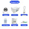 Dual-Light WiFi Wireless Dome Camera with HD Wide-Angle for Indoor Surveillance