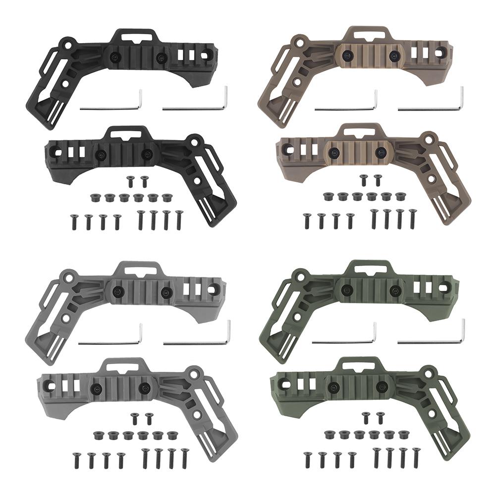 ARC Helmhalterungsschiene Professionelle Kampfhelm-Seitenmontageschiene Helmführungsschienenadapter für Wendy-Helmzubehör