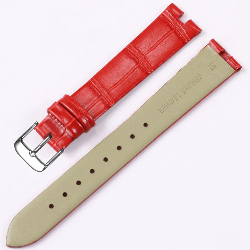 Concave shape watch strap genuine leather For original Breguet REINE DE NAPLES 8918 8967 8928 8908 8958 cowhide watchband women