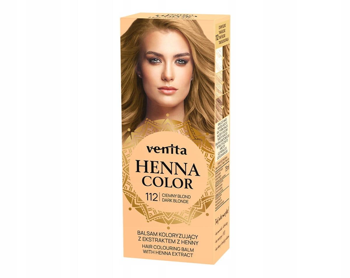 Venita Henna Color Balzam 112 Tmavá blond