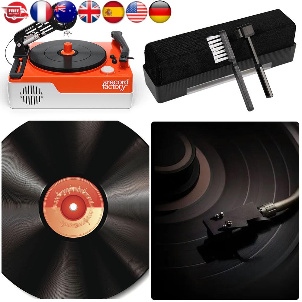 

Vinyl Record Cleaner Anti-Static Phonograph Cleaning Brush Multifunctional Record Cleaning Brush Turntable Player Accessories United States