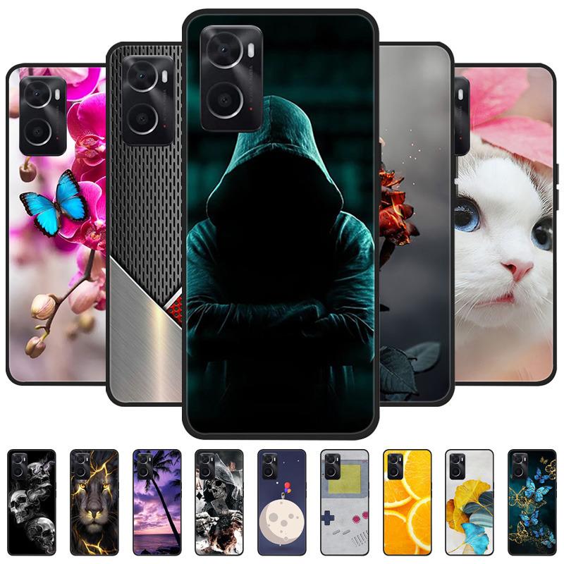Luxury TPU Phone Case For OPPO A36 A76 A96 4G Silicone Protective Soft Back Cover Fundas For Realme 9i 4G Shockproof Back Cover