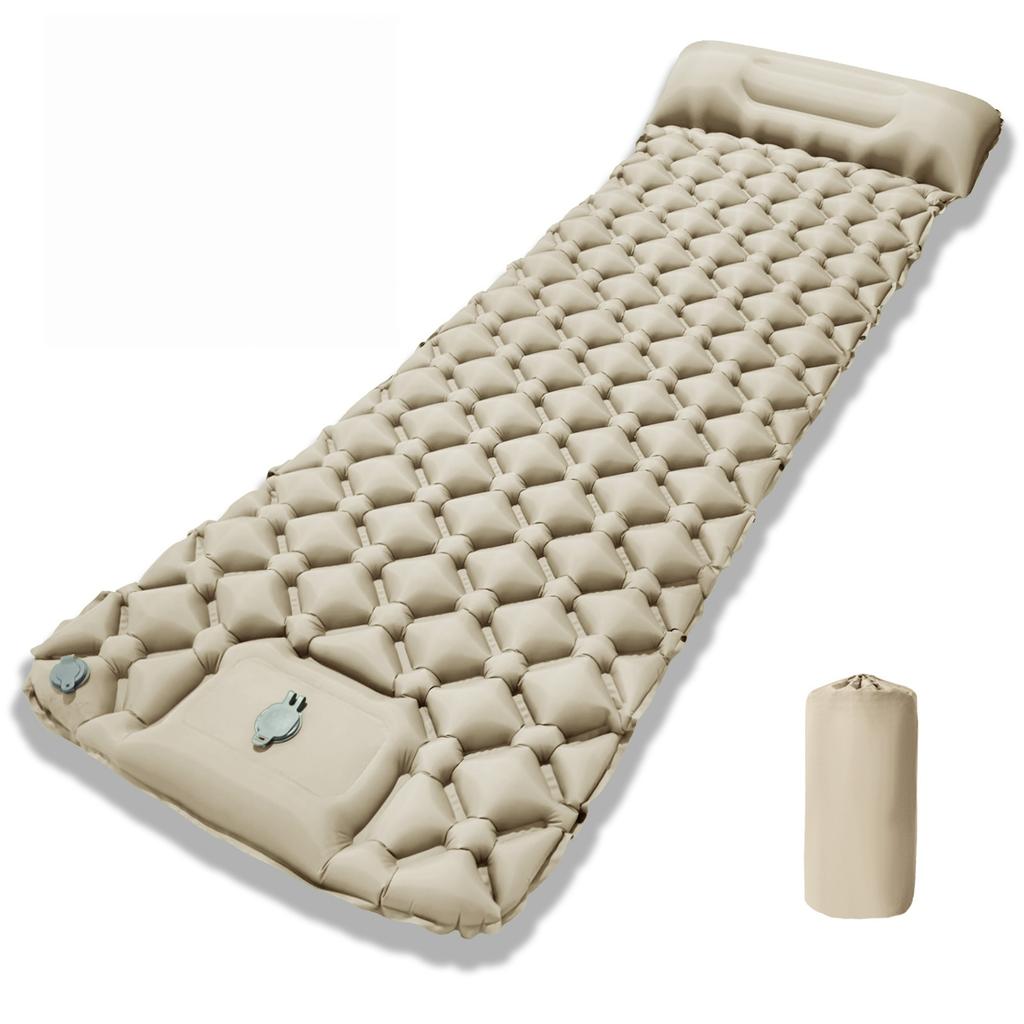 Ultra Light TPU Foldable Inflatable Portable Hiking Camping Park Air Bed Mattress Waterproof Self Inflating Sleeping Pad