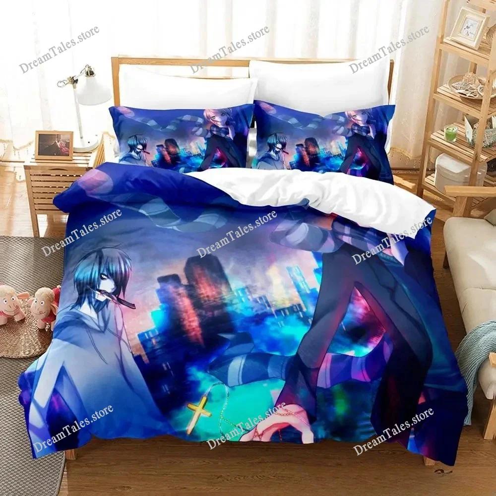 New Jeff and Jane Creepypasta Bedding Sets Exquisite Bed Supplies Set Duvet Cover Comforter Set Bedding Set Luxury Birthday Gift