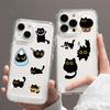 500Pcs Cute Black Cat Stickers Creative Diy Graffiti Stickers Phone Water Bottle Luggage Decals Children Reward Decor Stickers