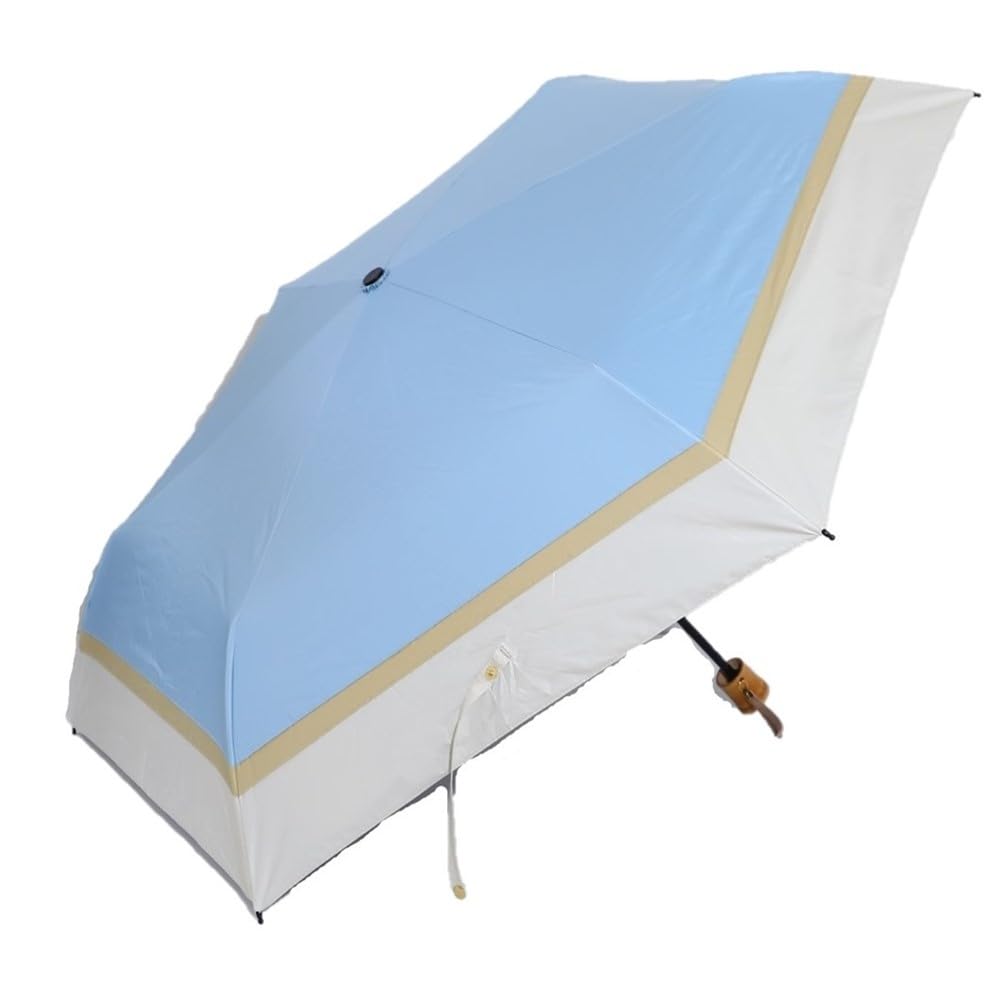 

Ogawa Складной Японский Полный Легкий Нагрев Над УФ Ручной 6 Ciel с Безопасностью 52970 (Огава) Женский зонт, Бренд, Блокирующий, Блокирующий, 99,9%