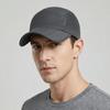 Solid Color Outdoor Sun Hat Foldable Sports Caps Simple Baseball Cap  Women