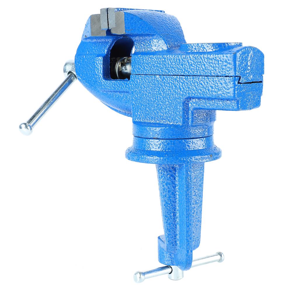 Menghină de banc Grele 50mm Fălci Duritate Mare Rotație 360 Grade Menghină Universală de Masă Clemă