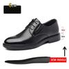 Men Elevator Dress Shoes Height Increase 3CM 6CM 8CM Hidden Lift Formal Business Oxfords Comfortable Office Wedding Leather Shoe