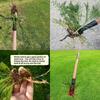 1PC hot-selling vertical weeder tool weeding head, weeding shovel garden stainless steel weeding claw hook tool