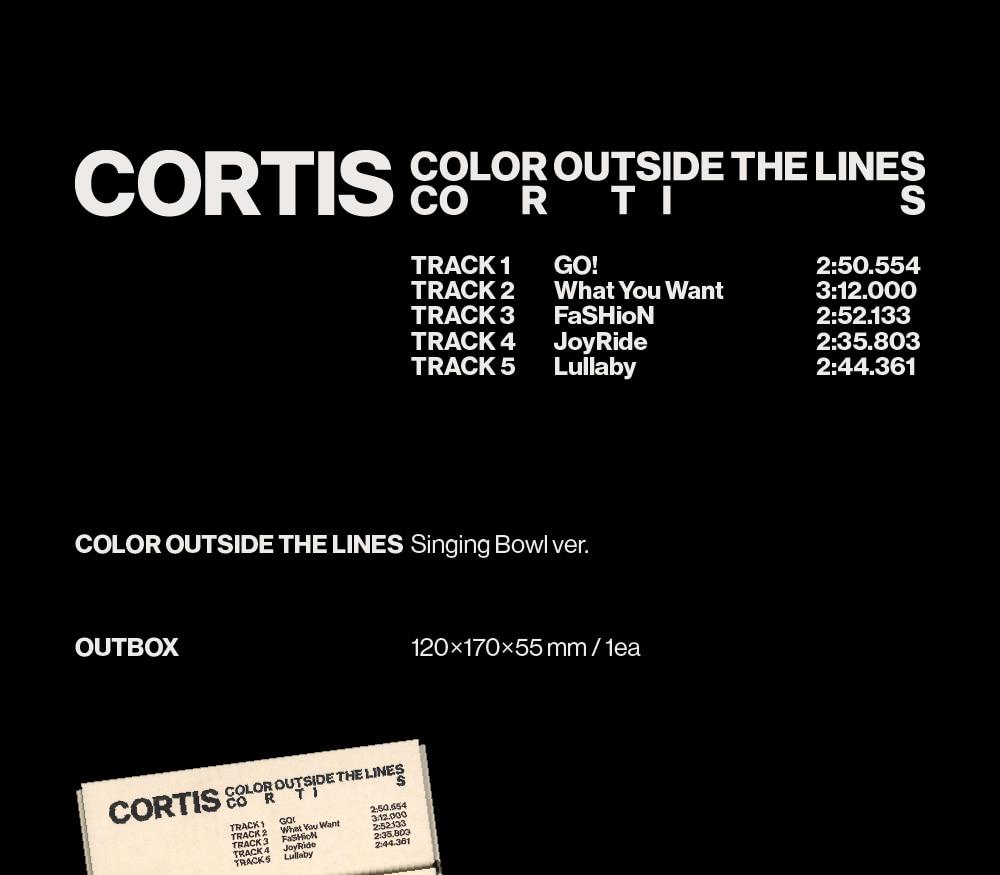 (Singing Bowl ver.) CORTIS [COLOR OUTSIDE THE LINES] 1st EP Album