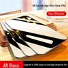 AR Curved Edge Anti-Reflective Tempered Screen Protector for iPhone 12/13/14/15 Pro/Max
