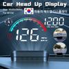Car Head Up Display Projector Screen Speed Meter Overspeed Alarm Digital HUD with Odometer Smart Head Up Display LCD Display