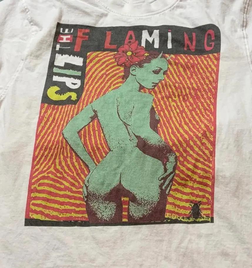 Vtg 1995 The Flaming Lips Band concert TShirt unisex all size TU055 Unisex T-Shirt S