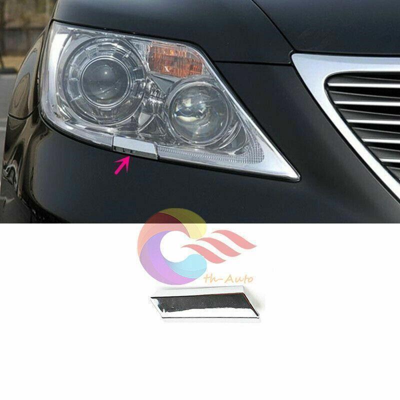 New Chrome Right Headlight Washer Spray Jet Cover Cap For For Lexus LS460 LS600h