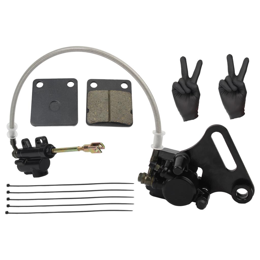 Pinça de Freio a Disco Traseiro Hidráulica para Motocicleta de 15MM com Cilindro Mestre Serve para Motos de Terra 125cc -160cc Acessórios de Motocross Refit