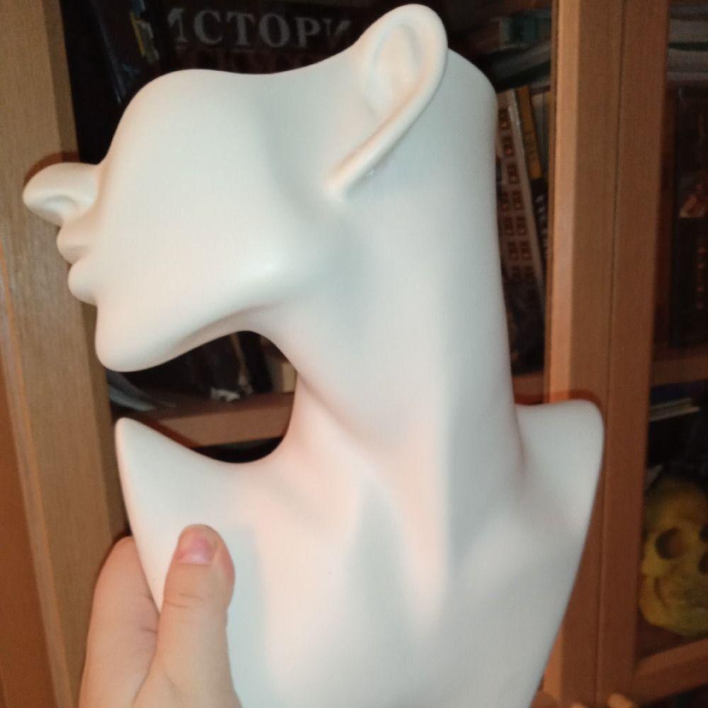 Women Jewelry Organizer Solid 3D Dummy Shelf Jewelry Rack Counter Organizer Pendant Holder Stand