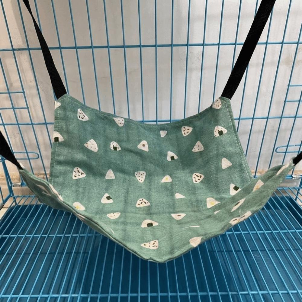 Hanging Cat Sleeping Bag Double-sided Cat Bed Cartoon Cat Hammock Pet Cage